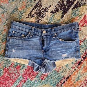 RAG&BONE Denim Cut off Shorts